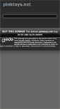 Mobile Screenshot of pinktoys.net